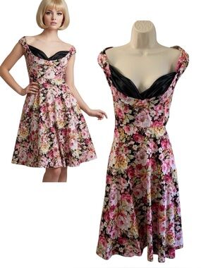 Rock a Billy Pin-up 50’s Retro Dress Size XXL